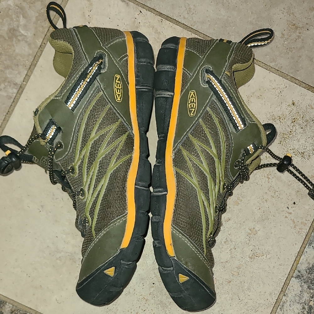 Keen Kids' Sneakers - Olive and Black